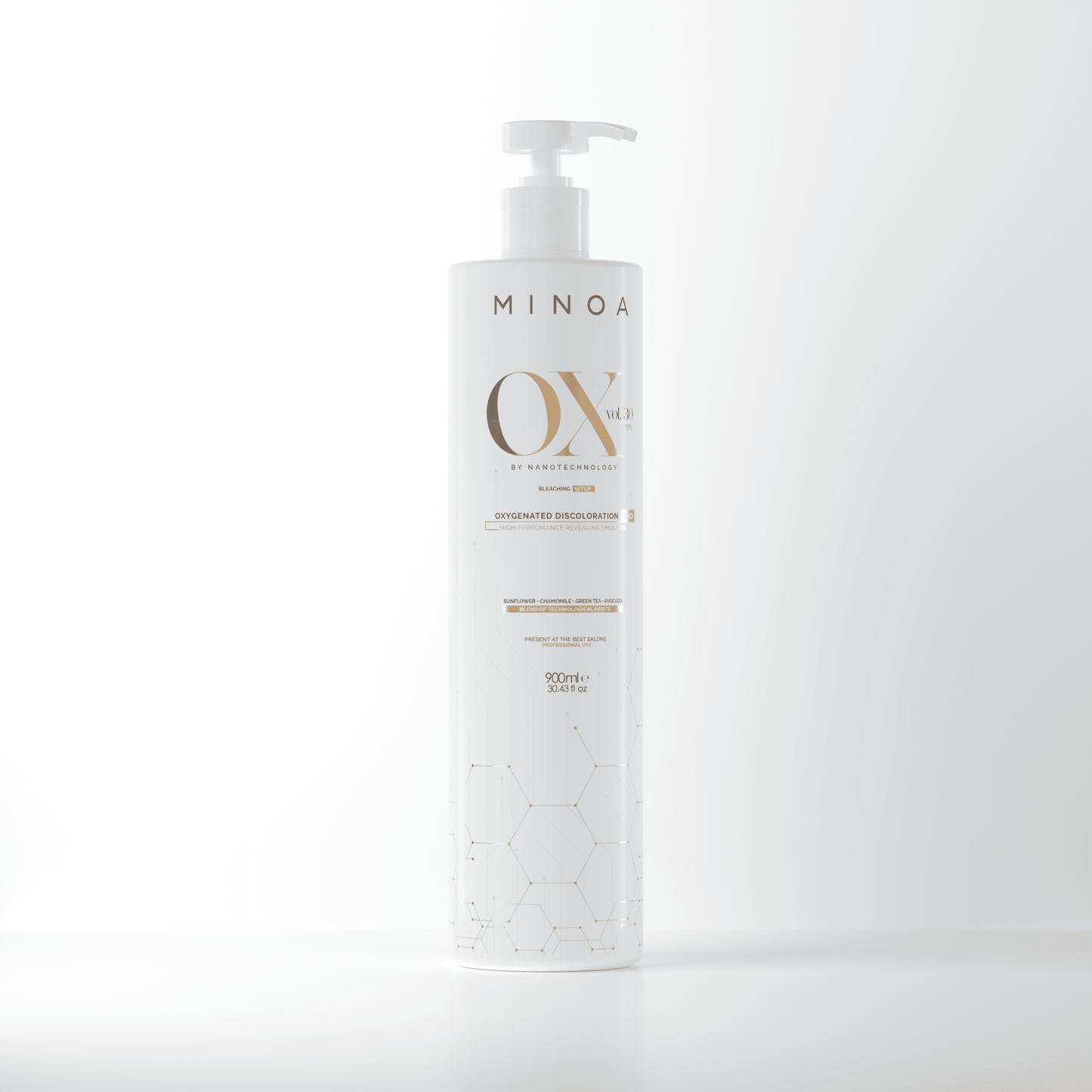 OX 30 VOLUMES – BLEACHING SETUP 900mL