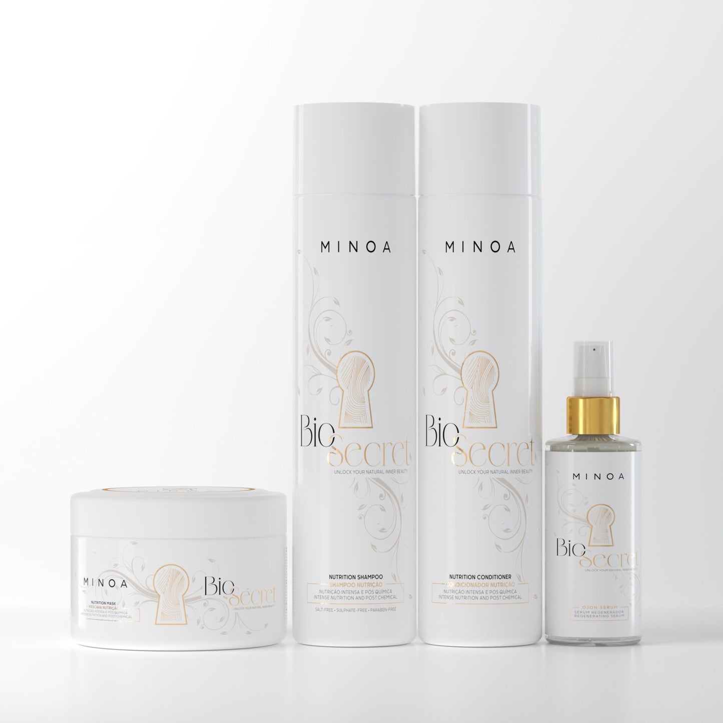 KIT BIO SECRET HOME CARE COMPLETO (4 PRODUTOS)